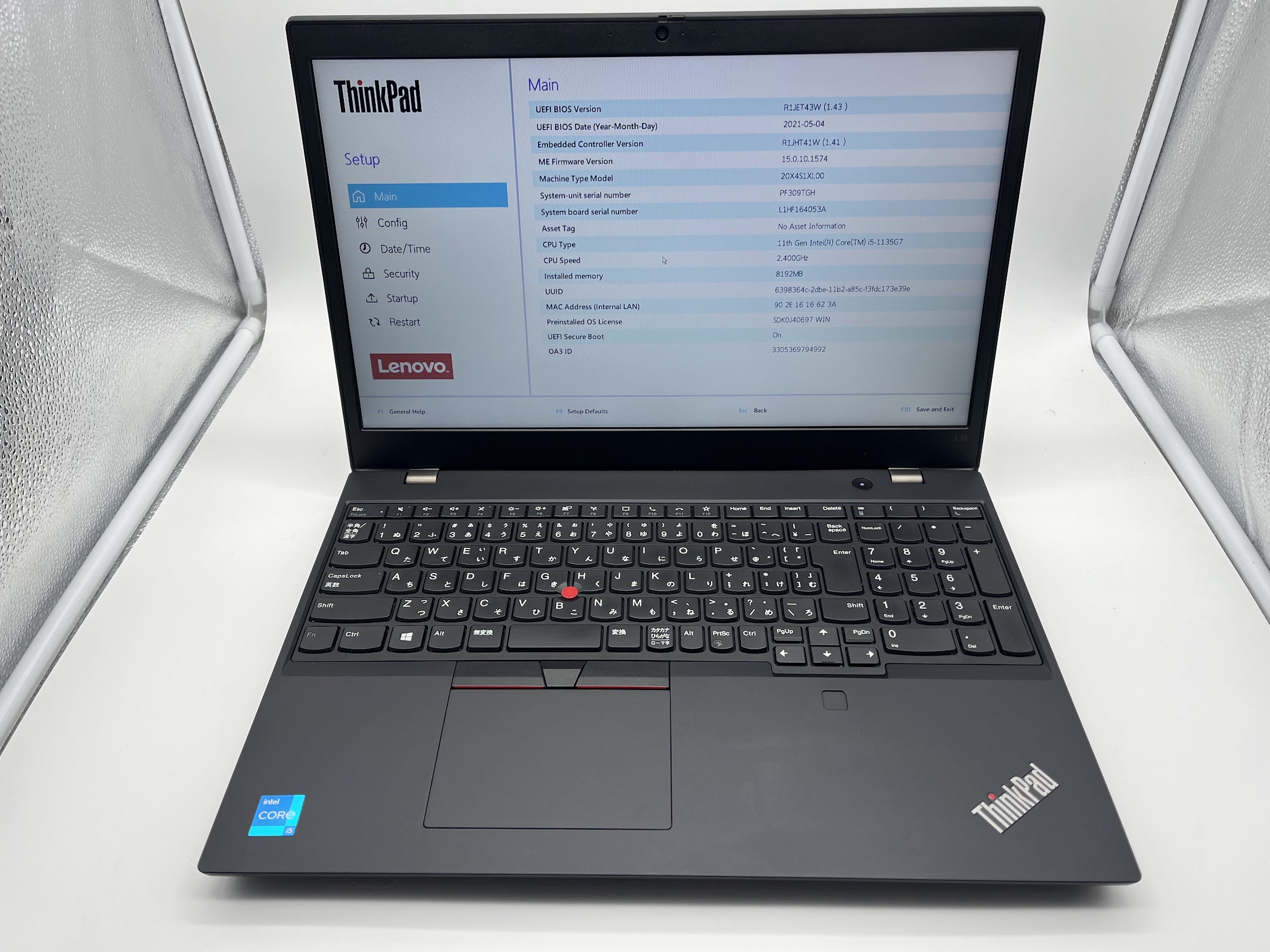 i5-11世代ノート ThinkPad L15