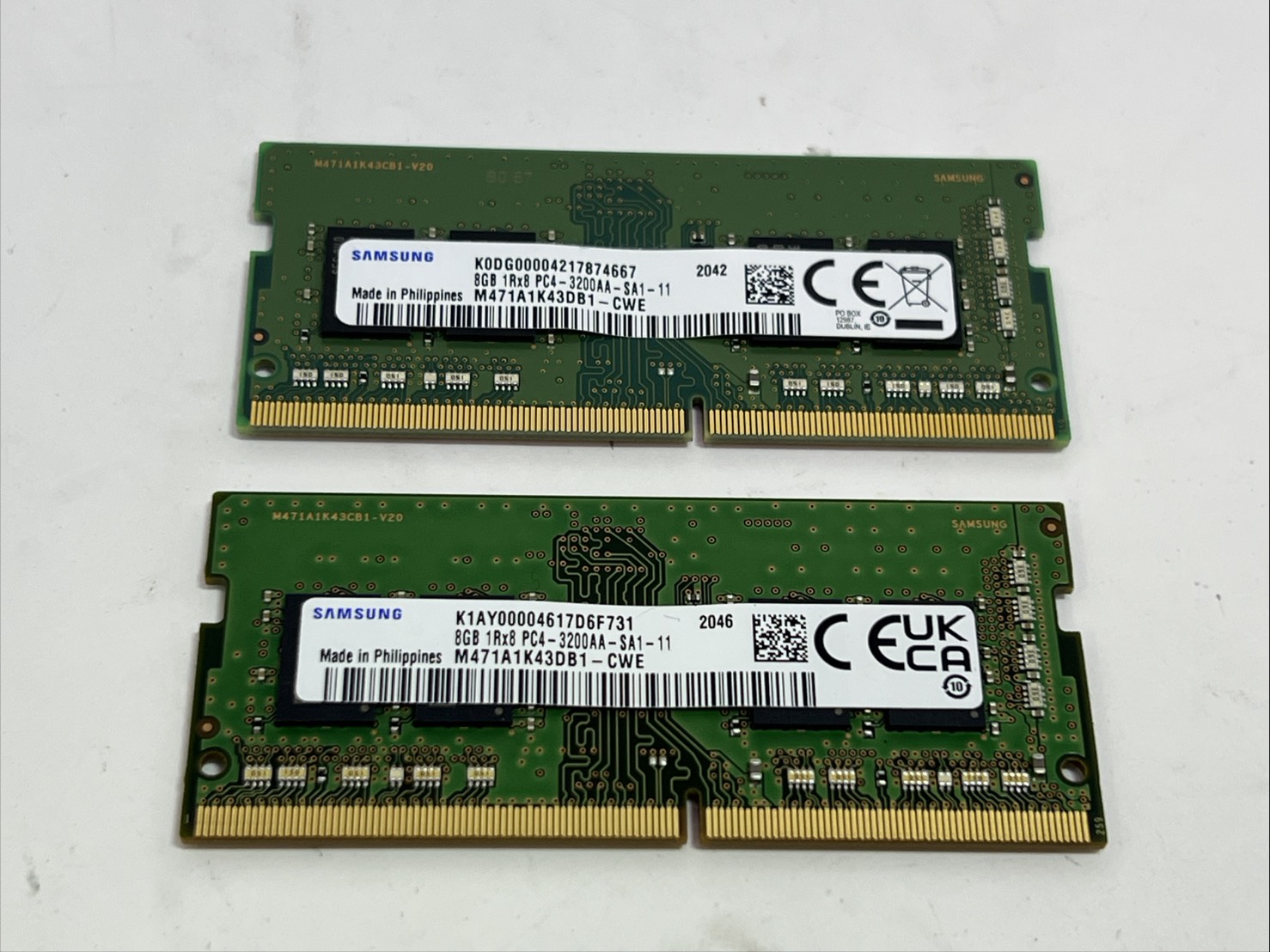 【A】DDR4 8GBメモリ2枚組 合計16GB