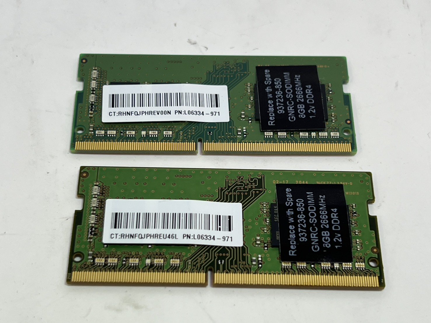 【A】DDR4 8GBメモリ2枚組 合計16GB写真2
