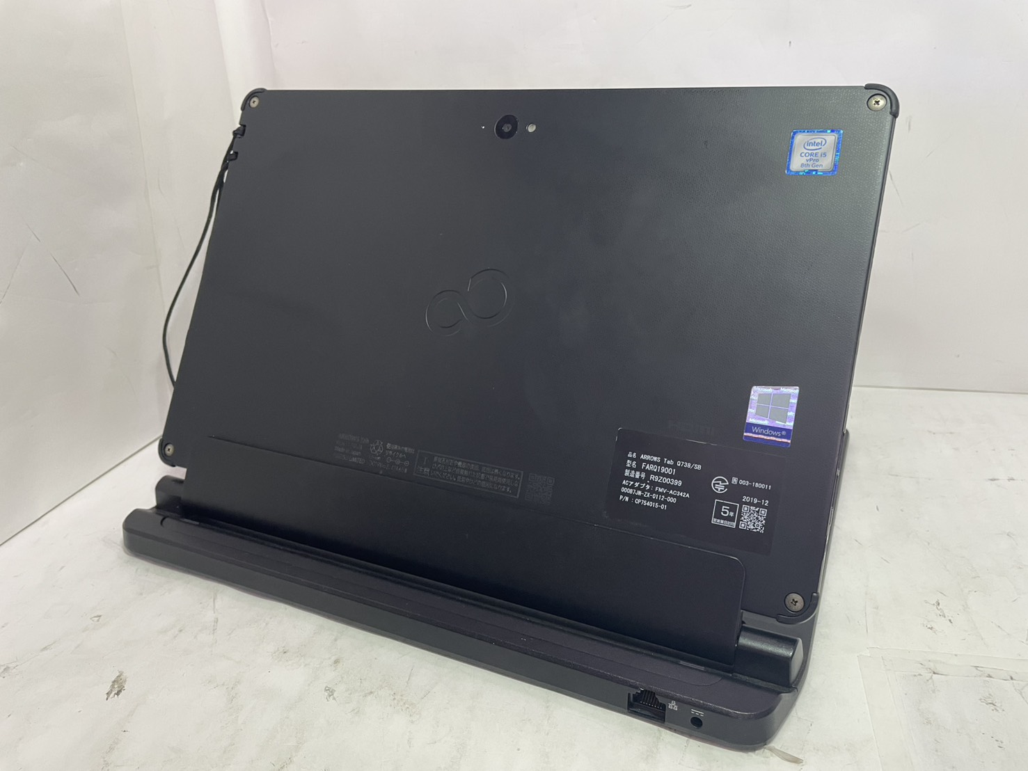 タッチパネルノート i5-8世代ノートジャンク その1写真2