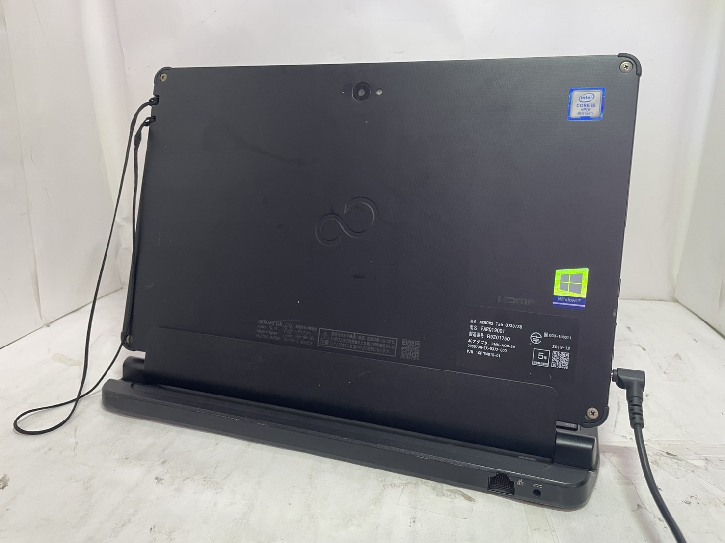 タッチパネルノート i5-8世代ノートジャンク その2写真4