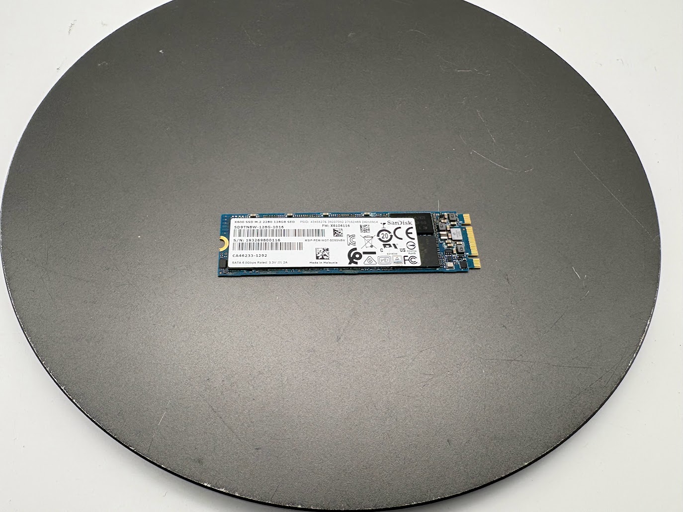 M.2 SATA SSD 128G その4写真2