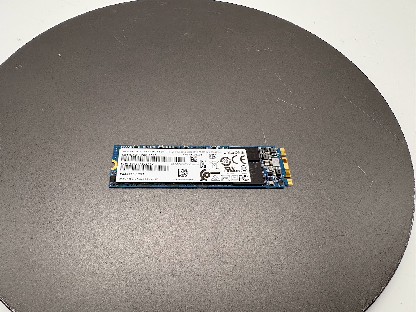 M.2 SATA SSD 128G その5写真2