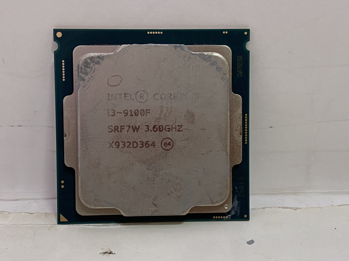 【B】CPU Core i3-9100F