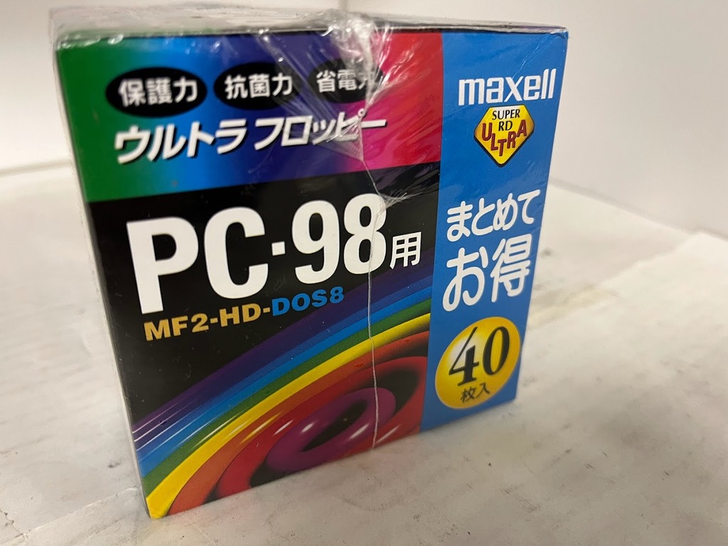 日立マクセル株式会社 【ジャンク・保証無し】3.5型フロッピーディスク