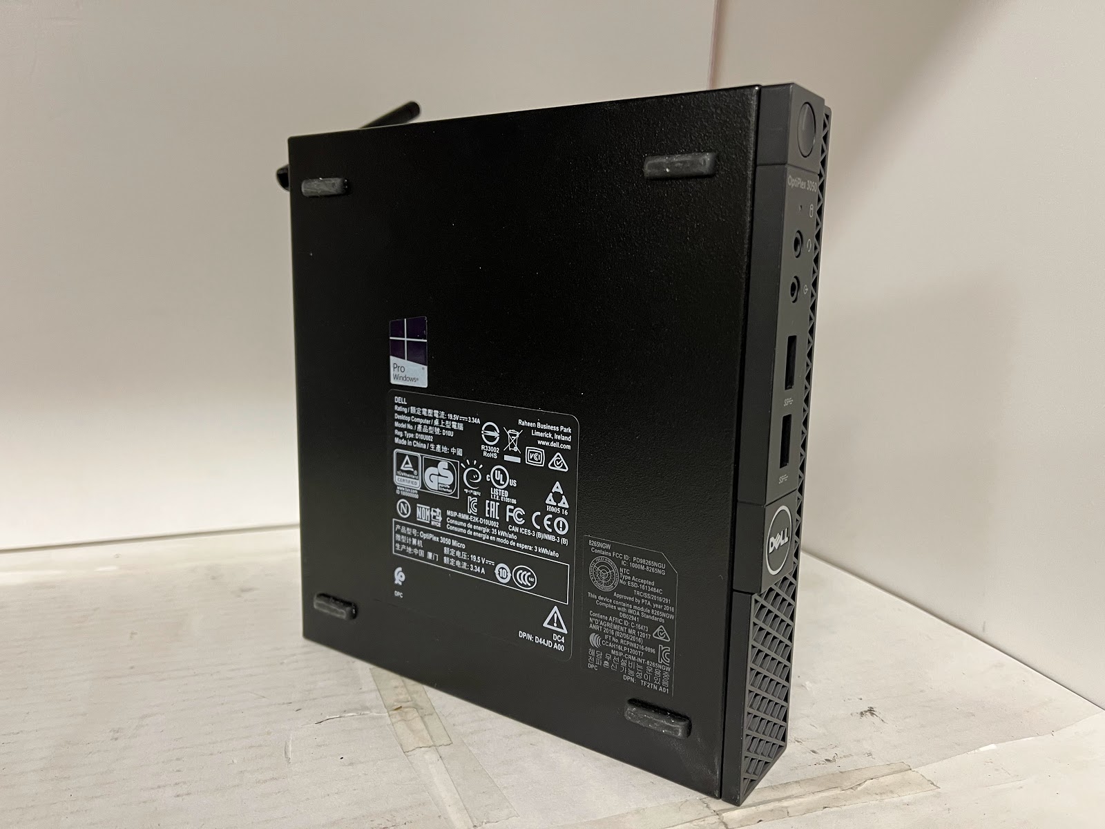 DELL OPTIPLEX 3050 micro Celeron G3900T - デスクトップ型PC