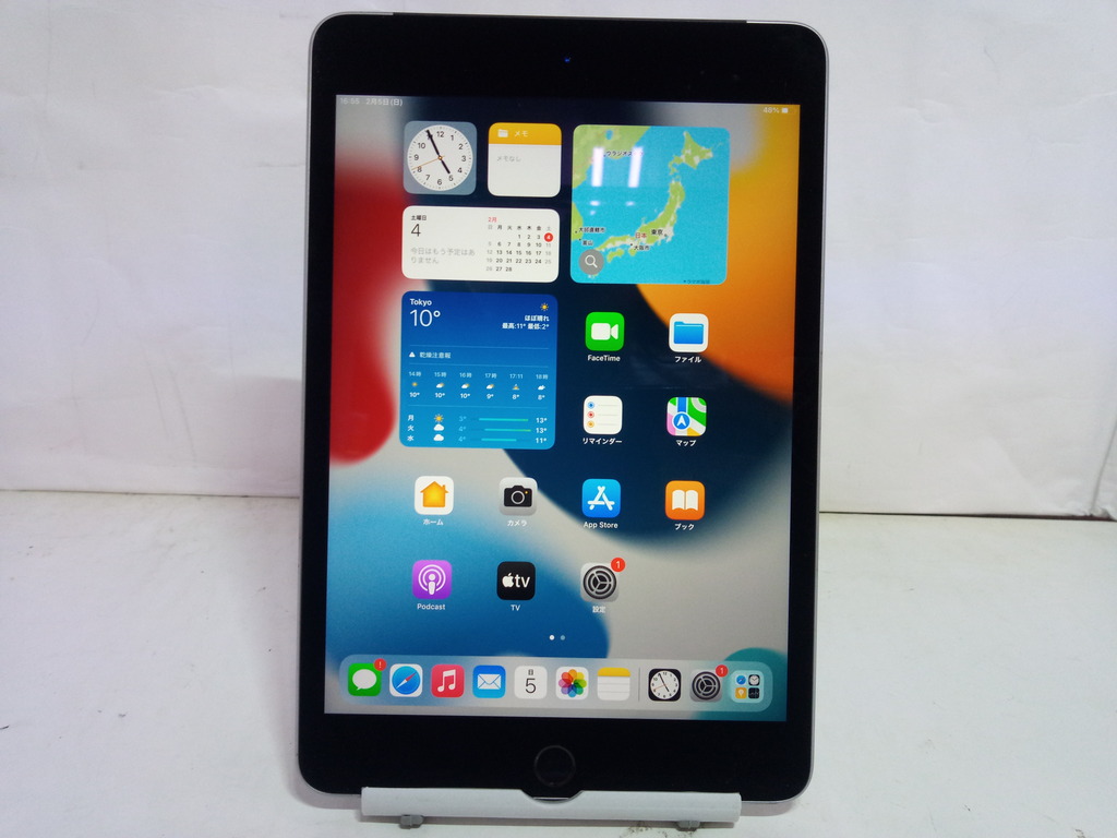 iPad mini 4 Wi-Fi Cellular 32GB スペースグレイ - タブレット