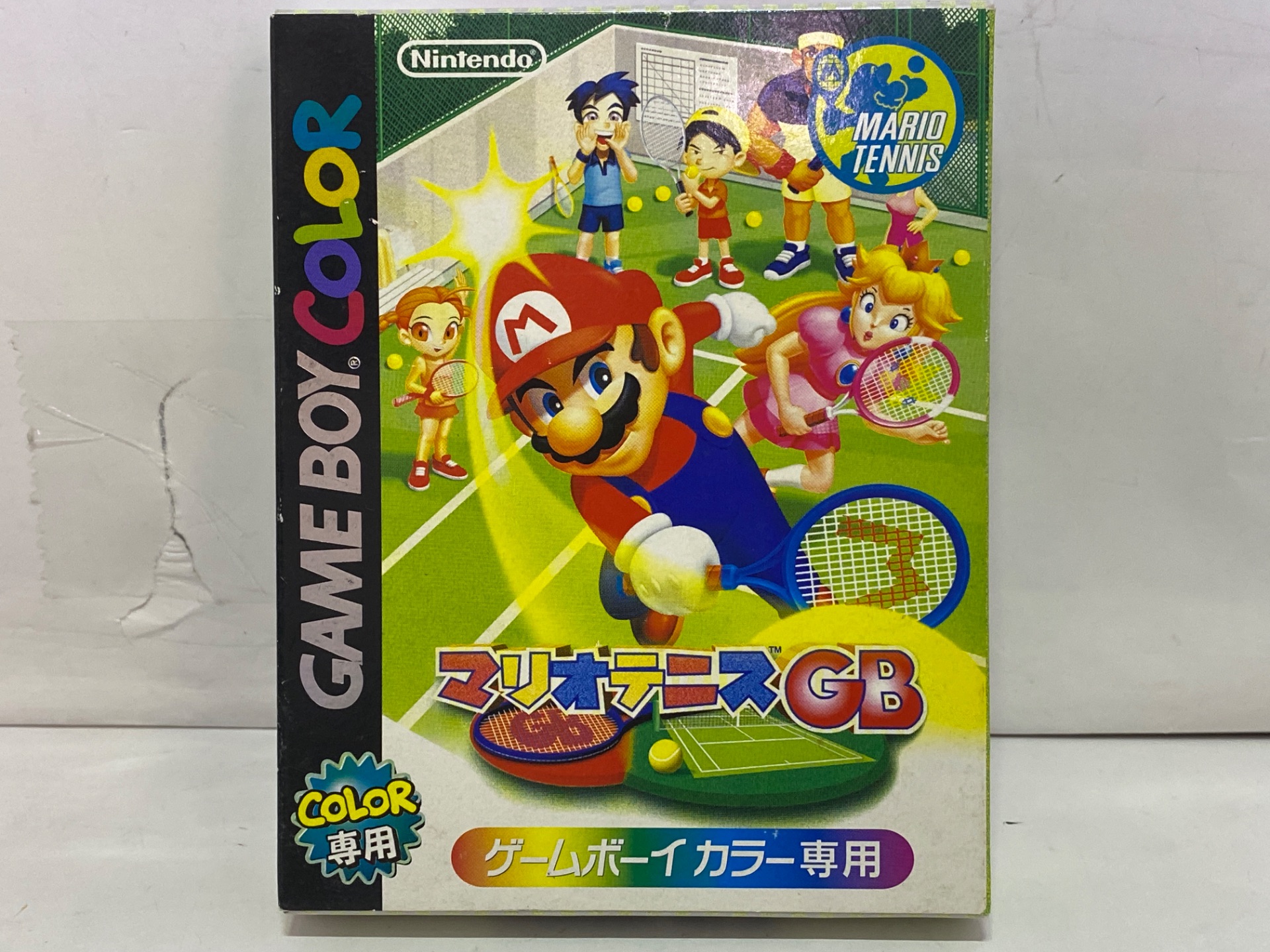 Nintendo ゲームボーイカラー専用ソフト マリオテニスGB