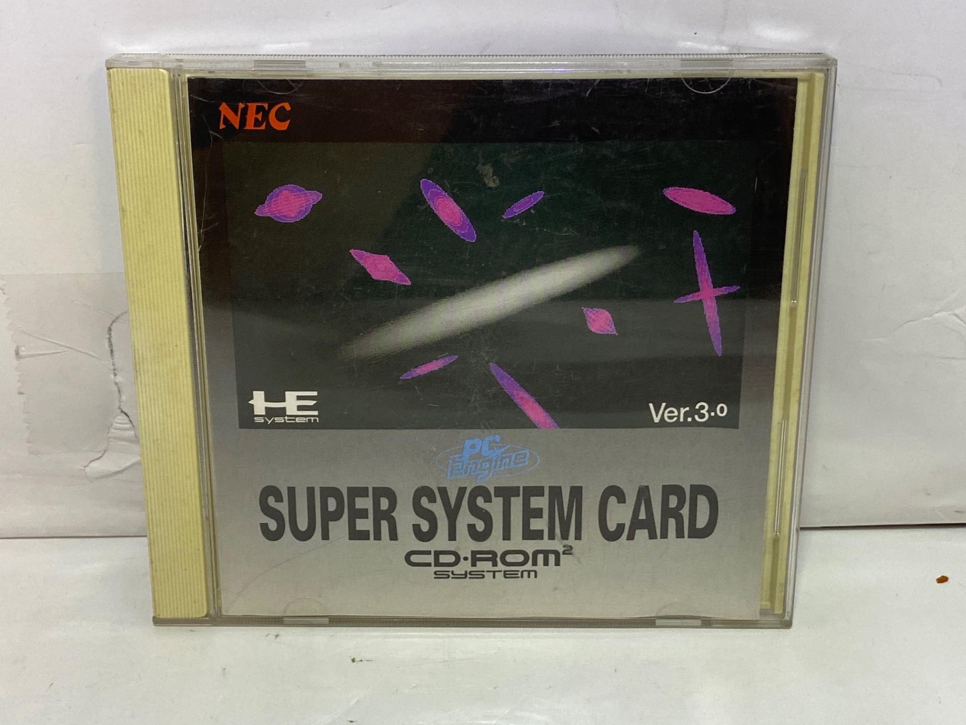 NEC PCエンジン用ソフト  スーパーシステムカード