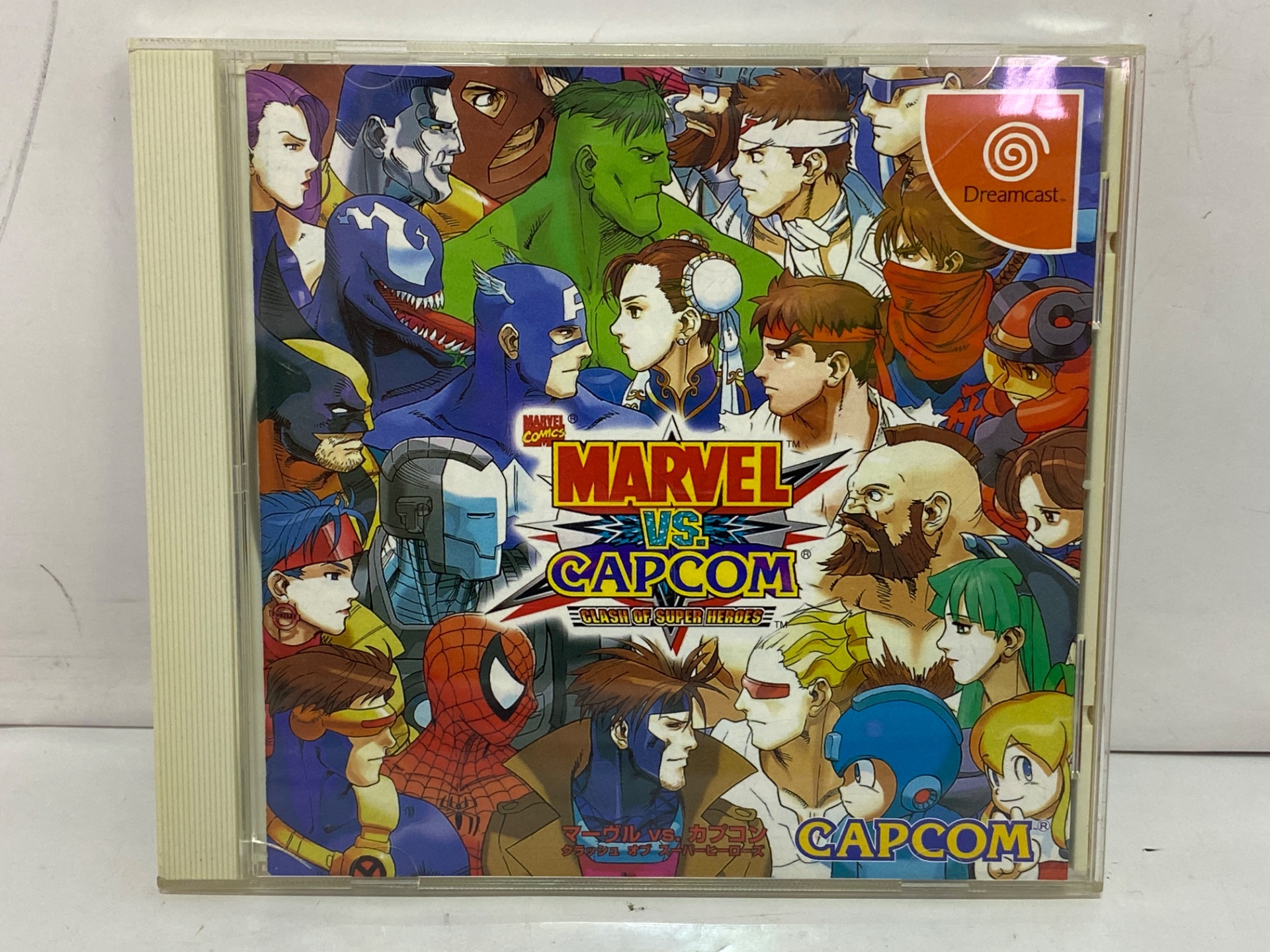 カプコン DC用ソフト  MARVEL VS CAPCOM CLASH OF HEROS