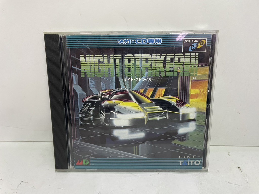 株式会社タイトー メガCD用ソフト NIGHT STRIKER ナイト・ストライカー