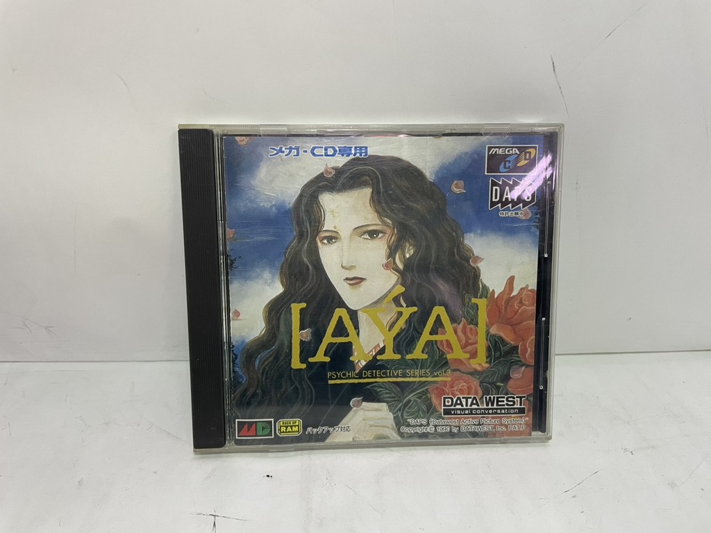 データウエスト株式会社 メガCD用ソフト AYA（アヤ）