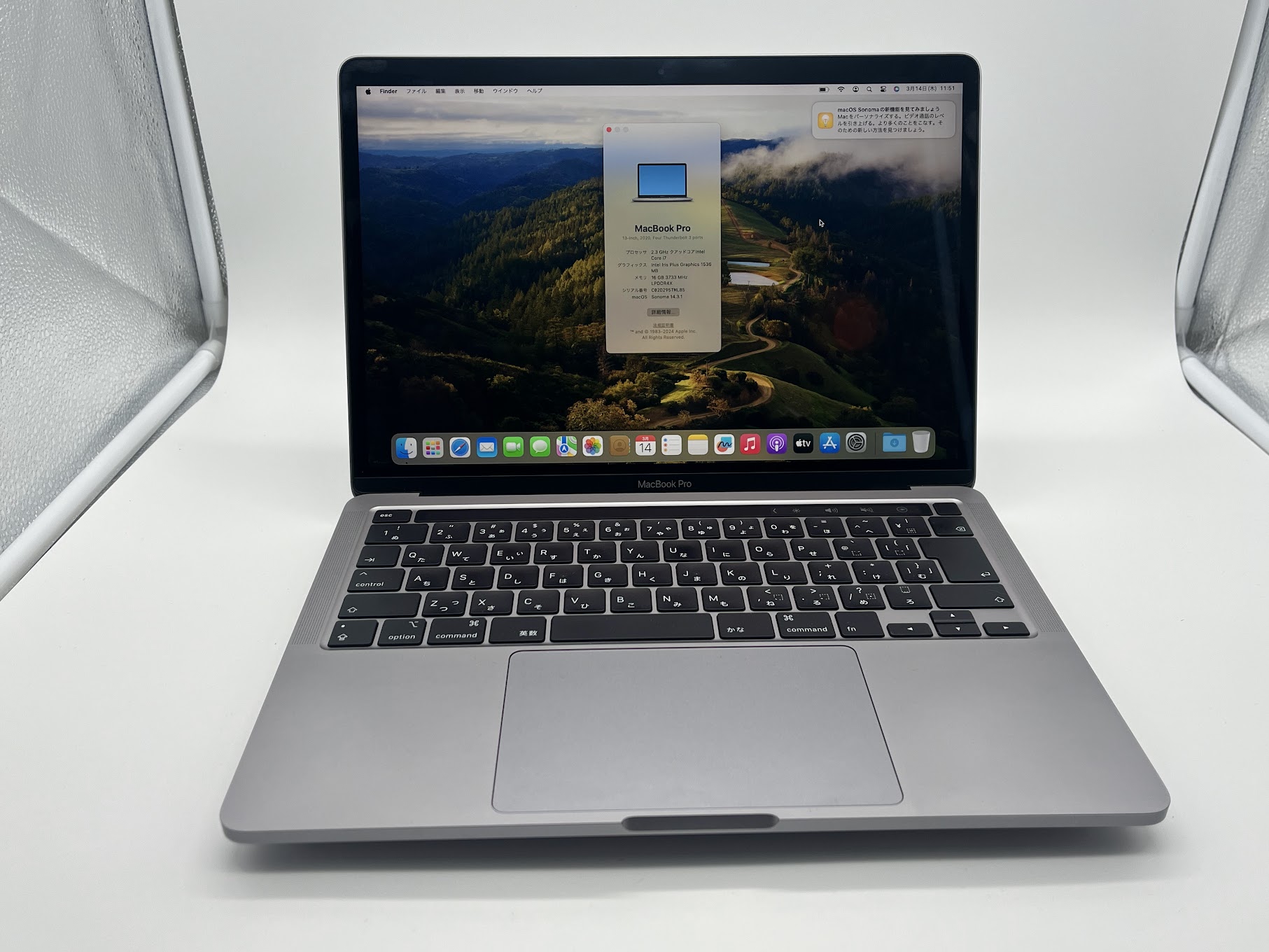APPLE(アップル) MacBook Pro (Retina,13-inch,2020,Four Thunderbolt ...