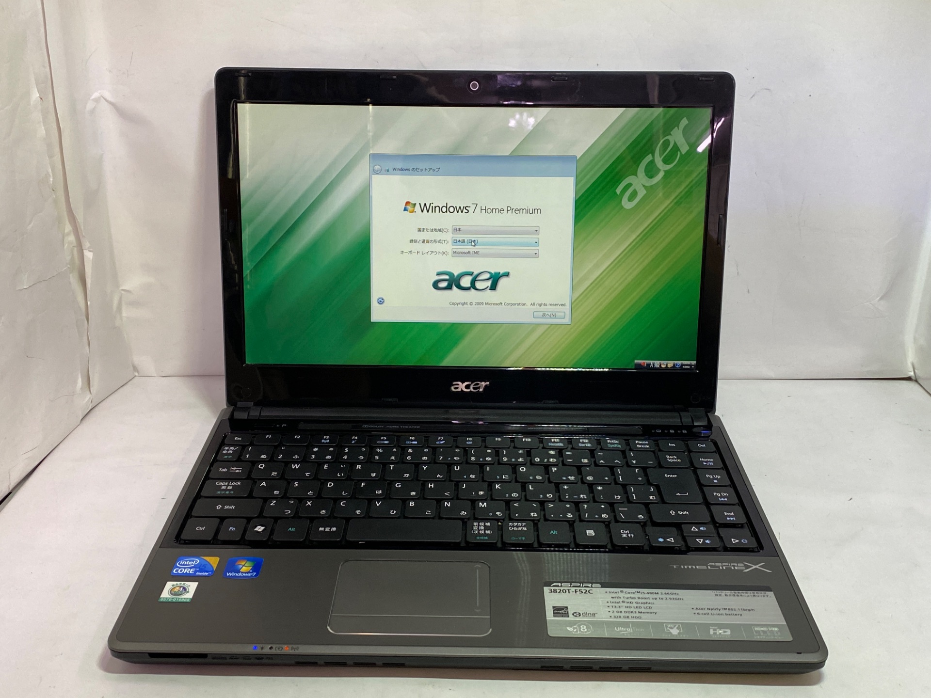 ACER(エイサー) 【現状品】Aspire TimelineX 3820T AS3820T-N52B