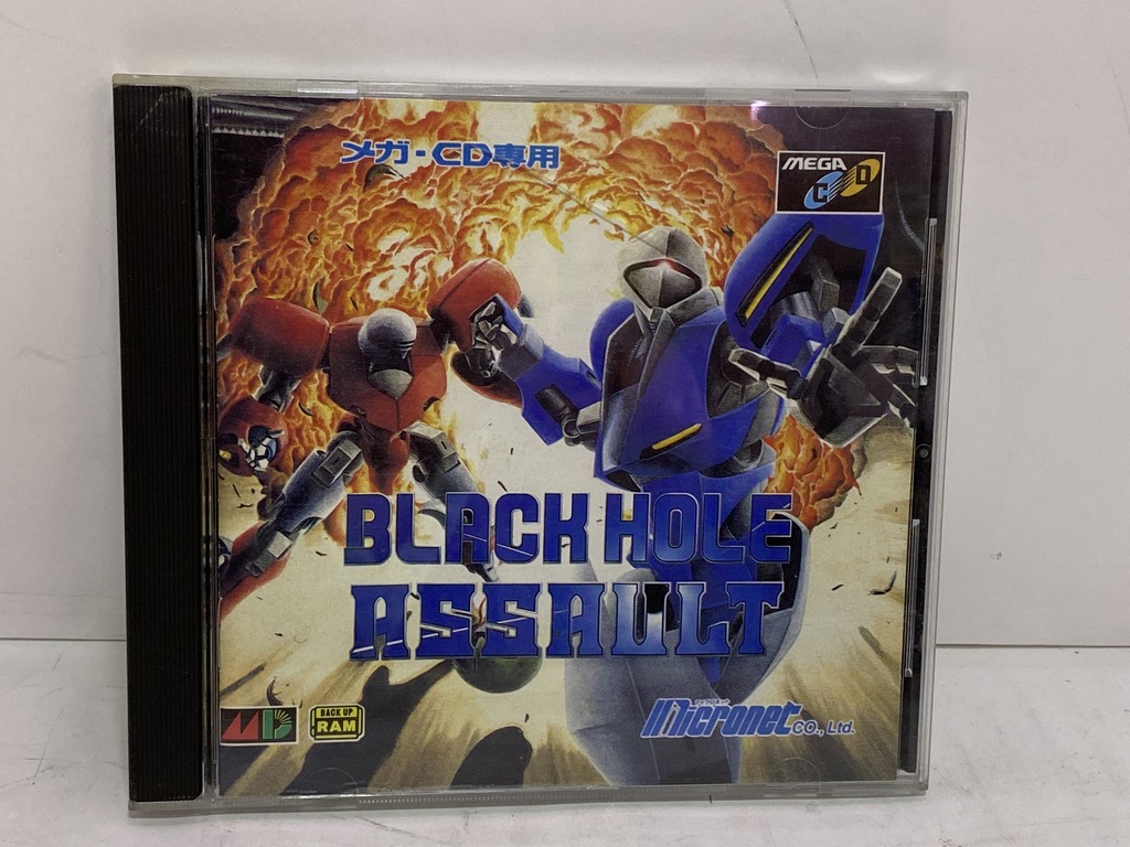 Micronet Co., Ltd. メガCD用ソフト BLACK HOLE ASSAULT