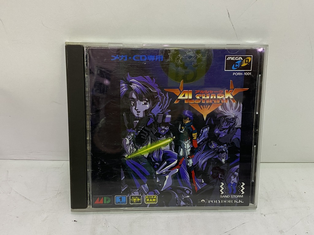 SAND STORM / POLYDOR K.K. メガCD用ソフト アルシャーク (ALSHARK)