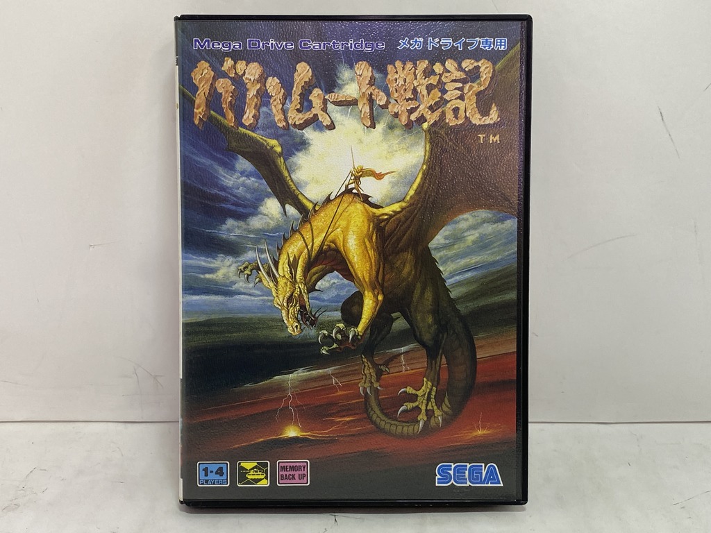 SEGA メガドライブ用ソフト バハムート戦記