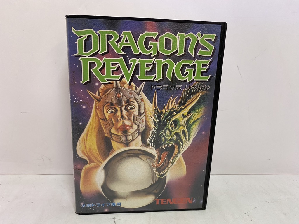 TENGEN メガドライブ用ソフト ドラゴンズリベンジ (DRAGON'S REVENGE)