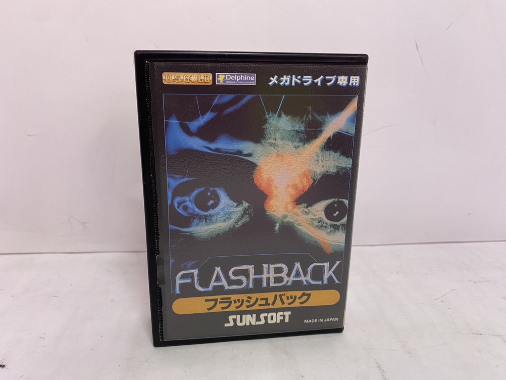 SUNSOFT メガドライブ用ソフト フラッシュバック (FLASHBACK)