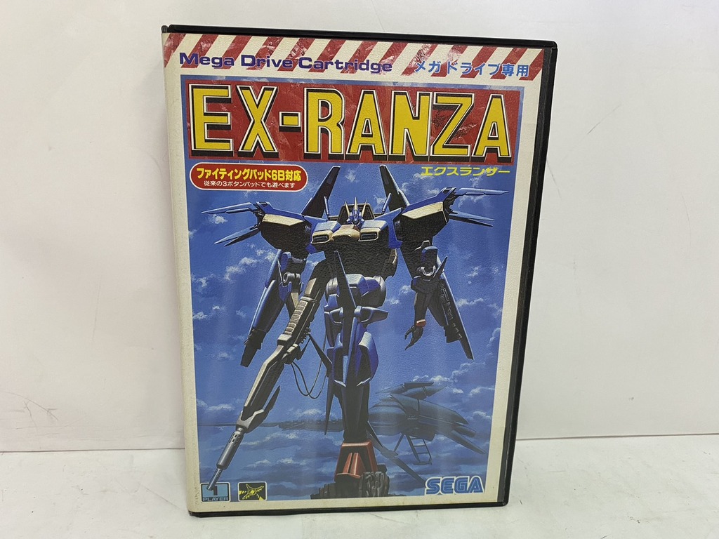 SEGA メガドライブ用ソフト EX-RANZA（エクスランザー）