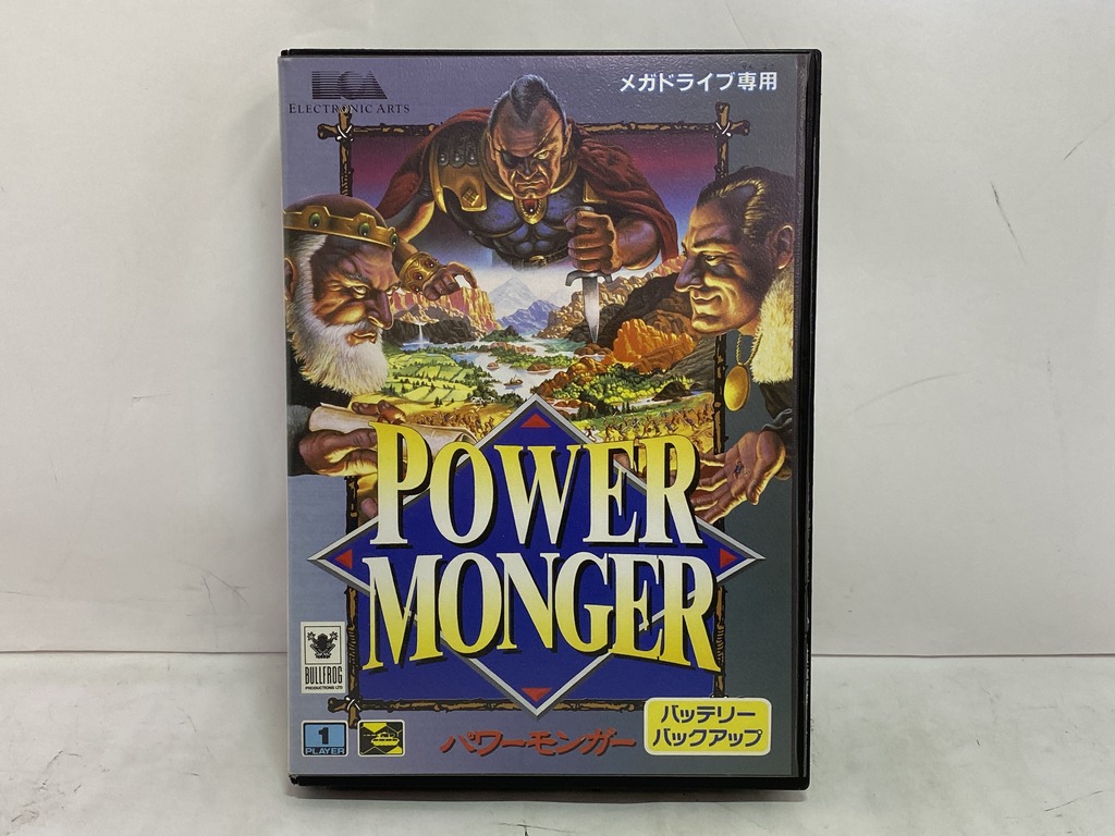 エレクトロニック・アーツ (Electronic Arts) メガドライブ用ソフト パワーモンガー (Power Monger)