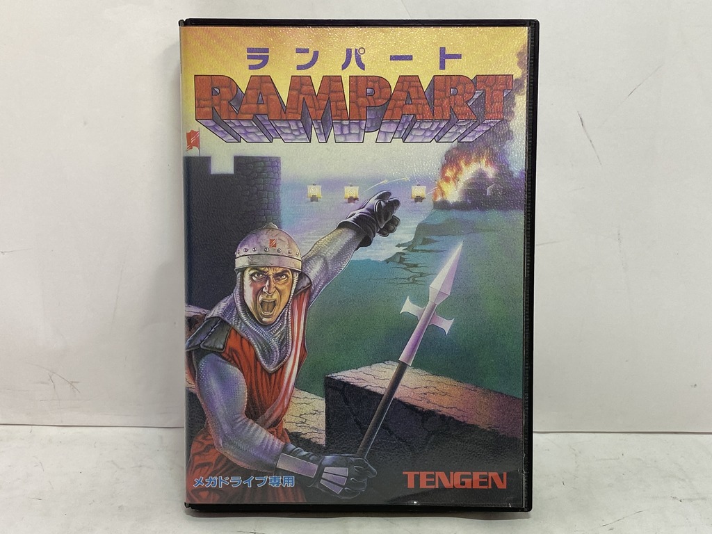 TENGEN メガドライブ用ソフト ランパート (RAMPART)