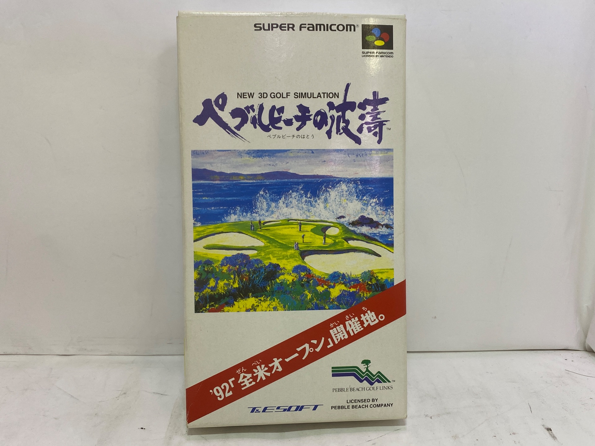 ティーアンドイーソフト スーパーファミコン用ソフト ペブルビーチの波濤