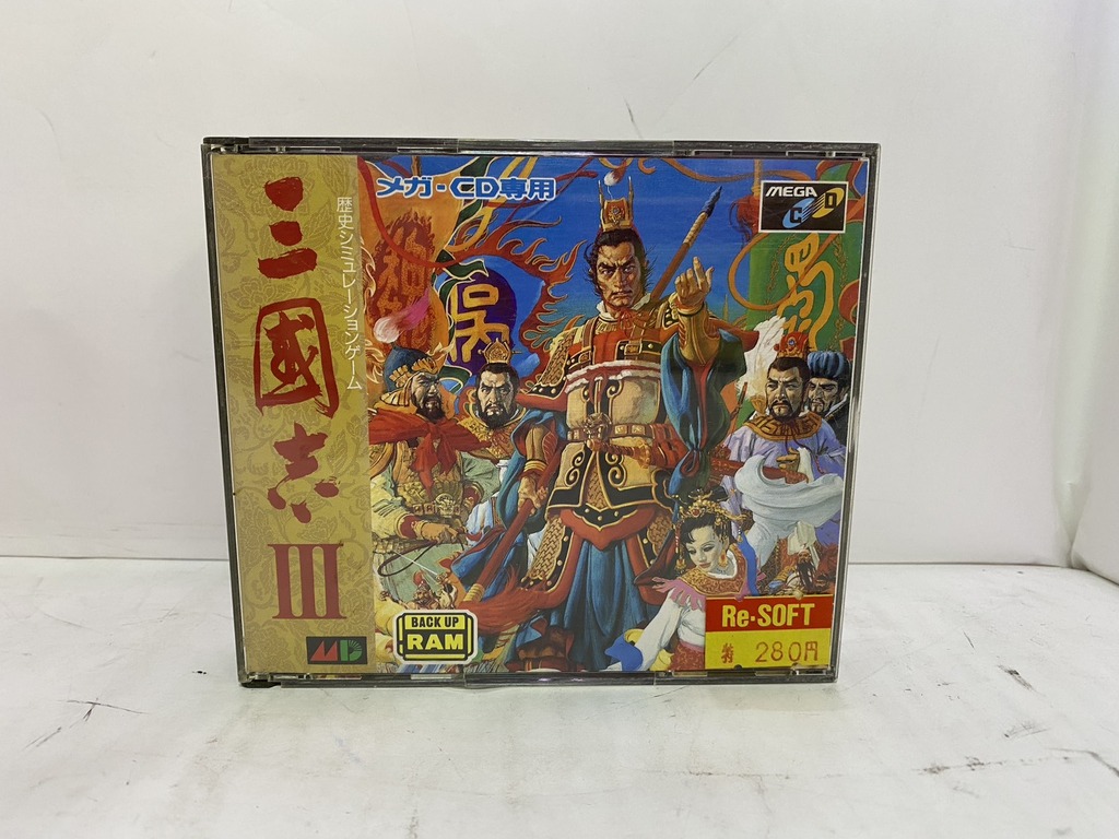 光栄（KOEI） メガCD用ソフト 三國志Ⅲ