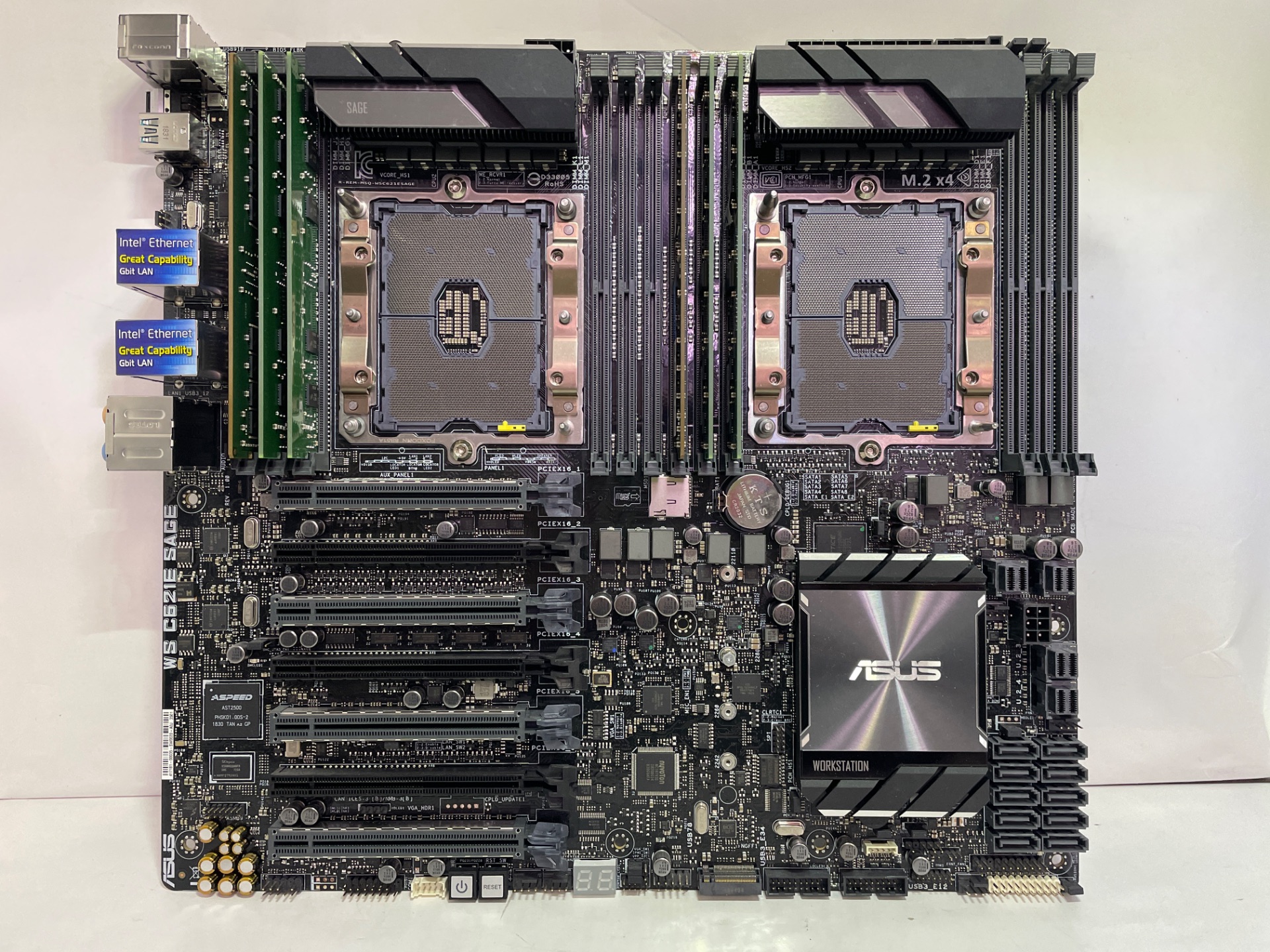 ASUS(アスース) Xeon Gold 6230x2 + ASUS WS C621E SAGE + 48GB