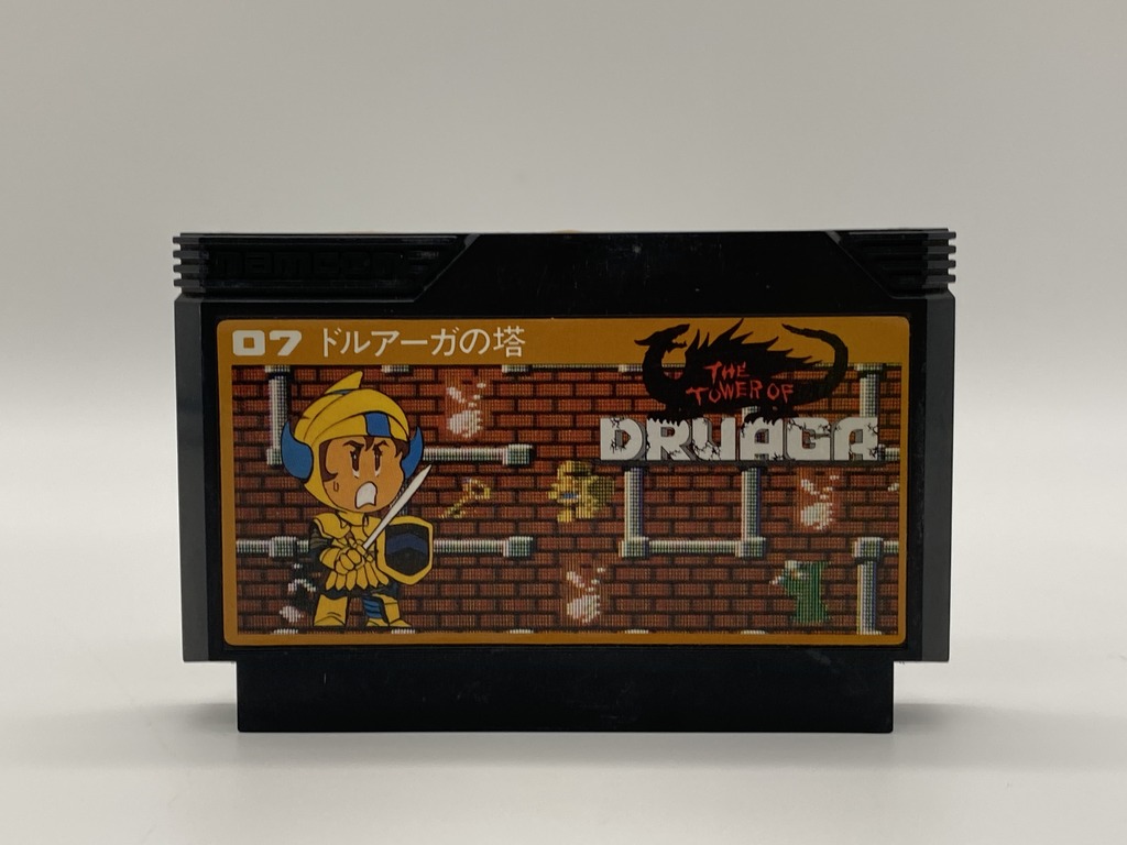ナムコ ファミコン用ソフト ドルアーガの塔
