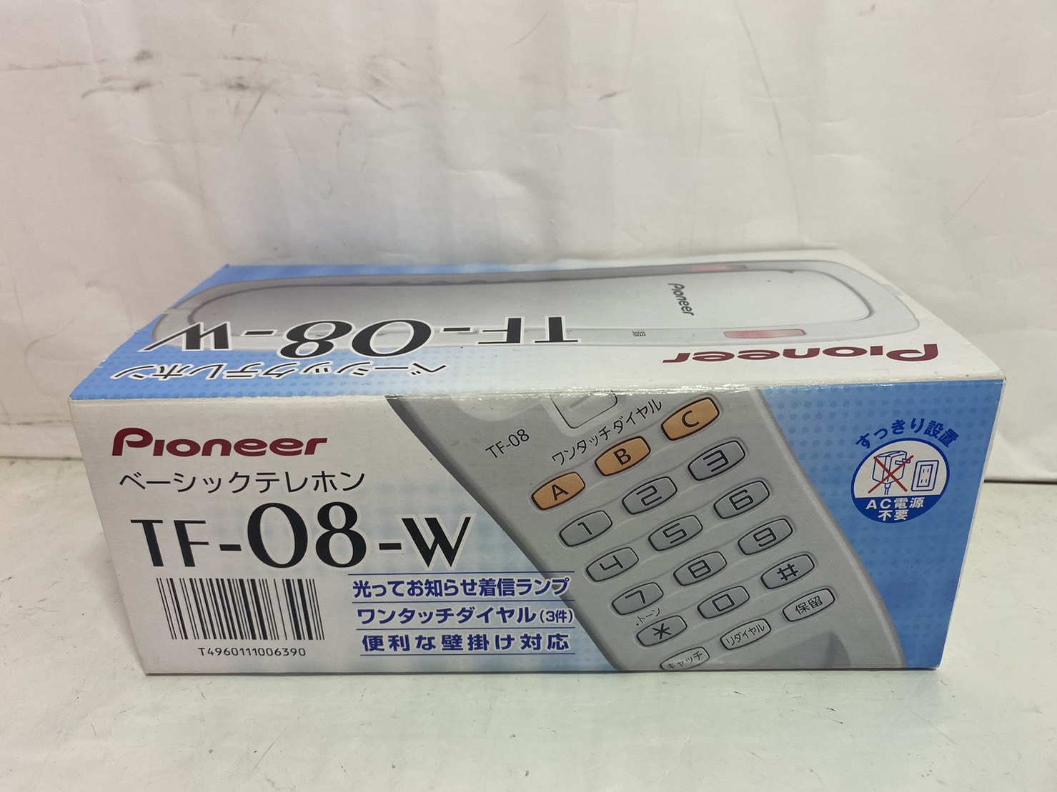 Pionner(パイオニア) コンパクト電話機 TF-08の激安通販 - パソコン