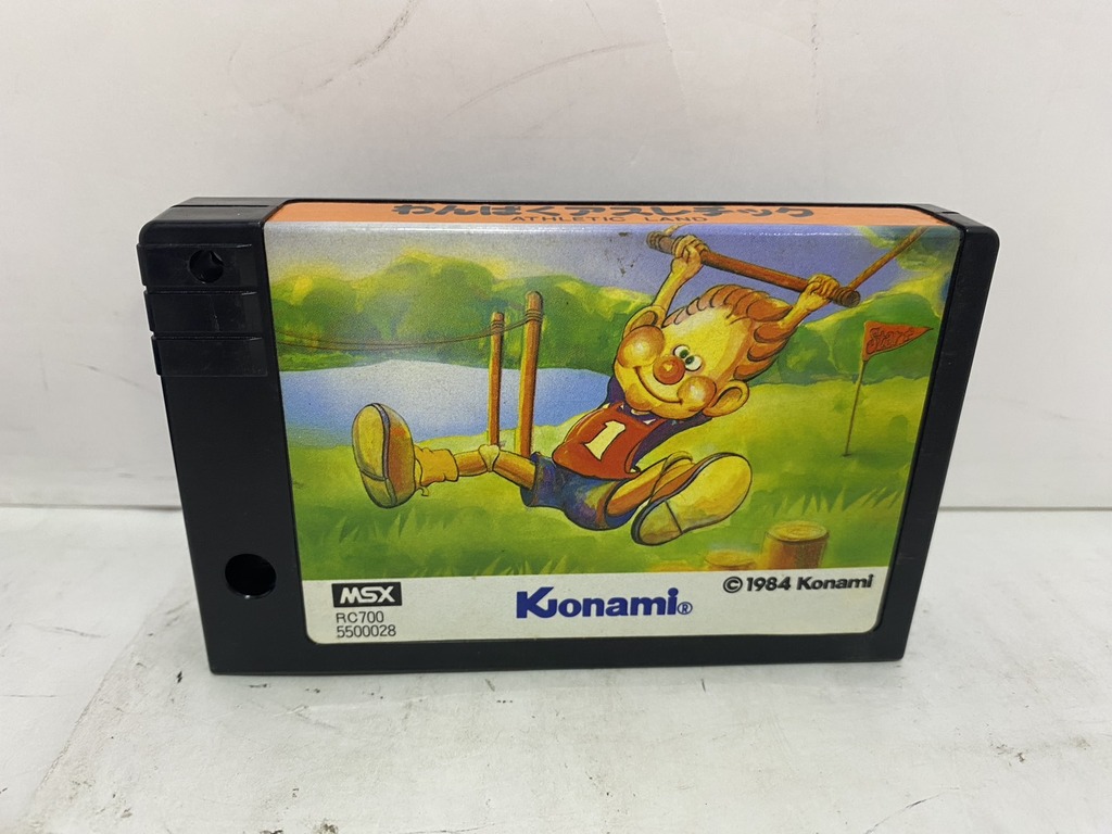 コナミ MSX用ソフト わんぱくアスレチック