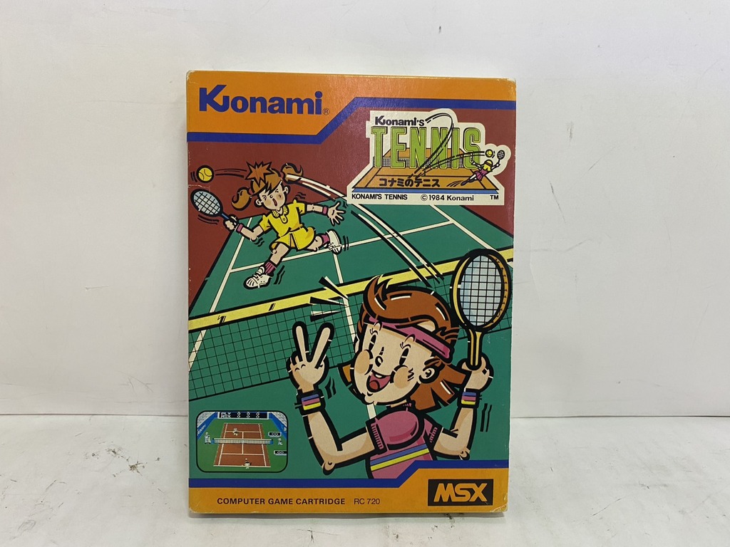 コナミ MSX用ソフト コナミのテニス