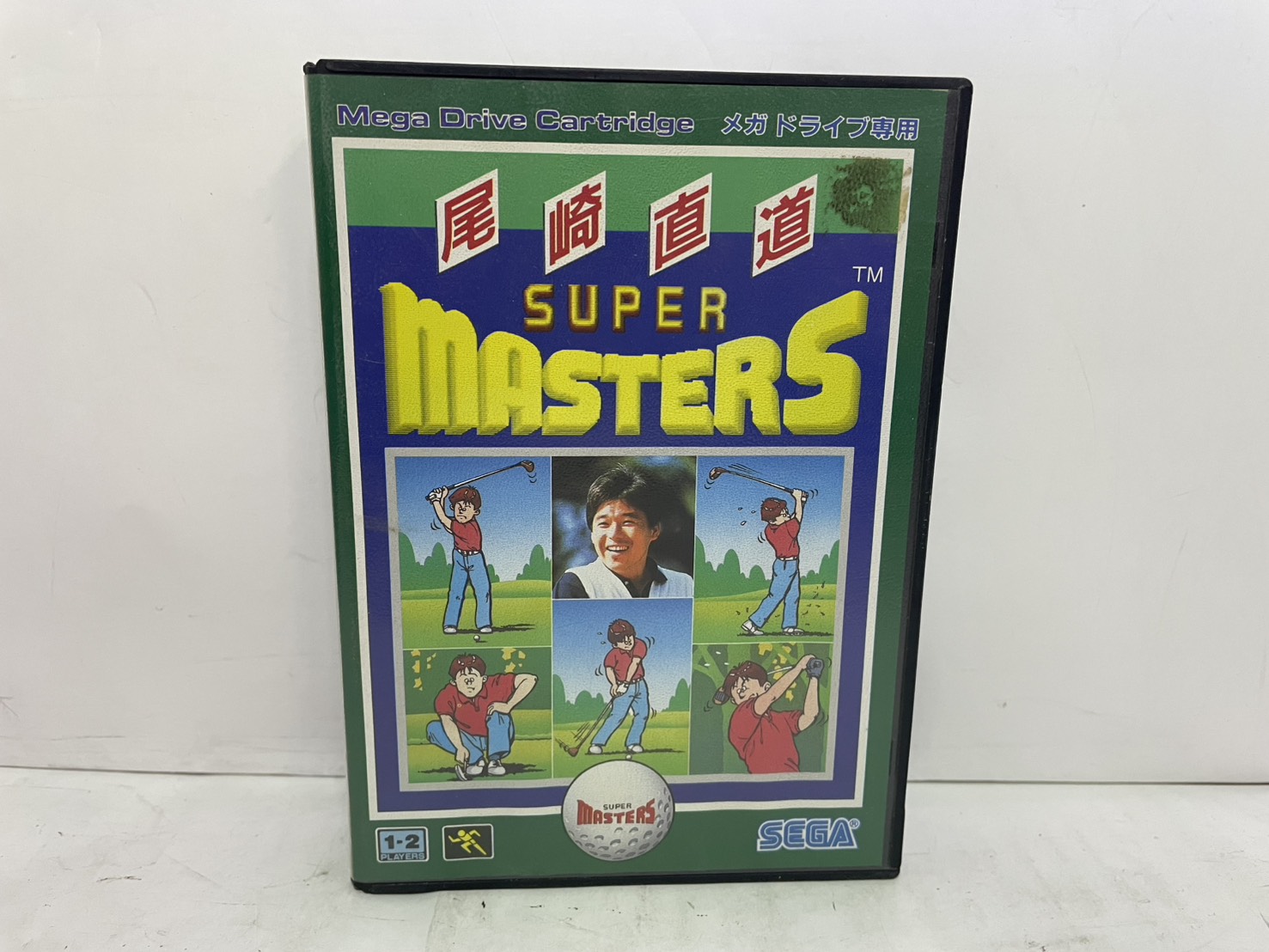 セガ（SEGA） メガドライブ用ソフト 尾崎直道のスーパーマスターズ