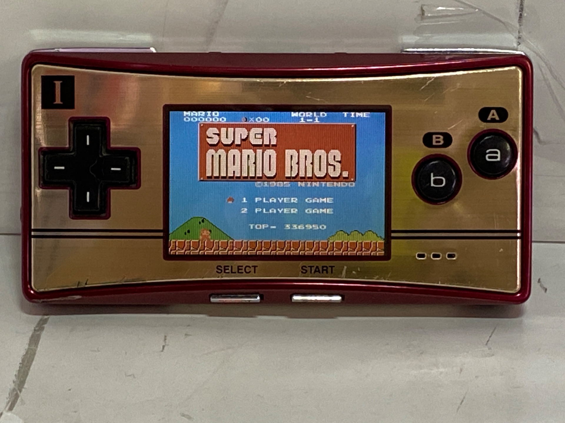 NINTENDO ゲームボーイミクロFCカラー&マリオセット