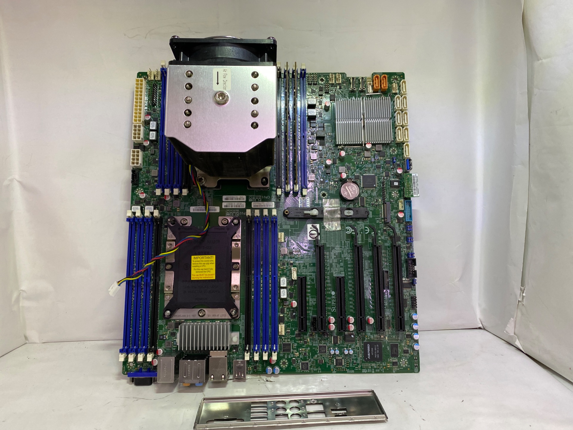 supermicro 【現状品】Xeon Silver 4110 + X11DPI-NT  + 16GB RAM + CPUクーラーx1