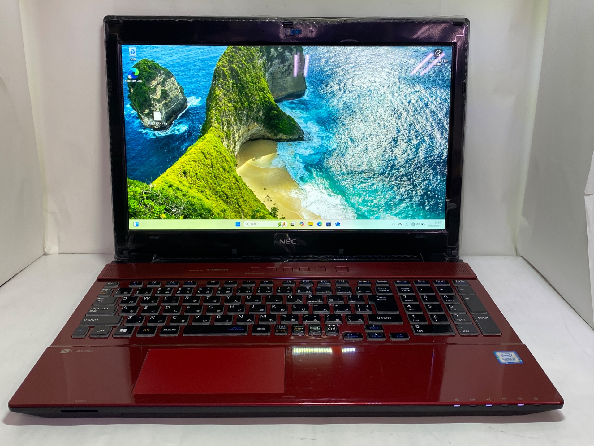 NEC(日本電気) 【現状品】LAVIE Note Standard NS750/GAR PC-NS750GAR [クリスタルレッド]