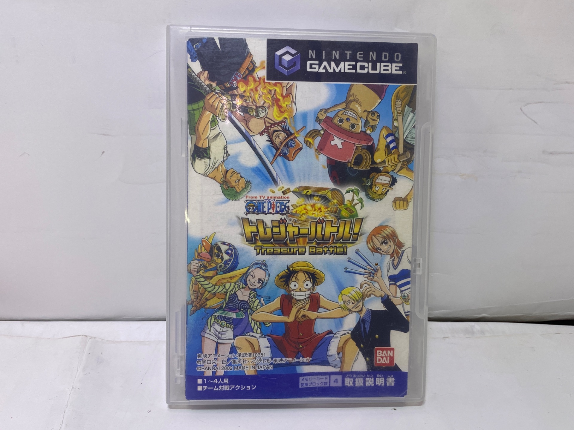 バンダイ ゲームキューブ用ソフト ワンピース トレジャーバトル