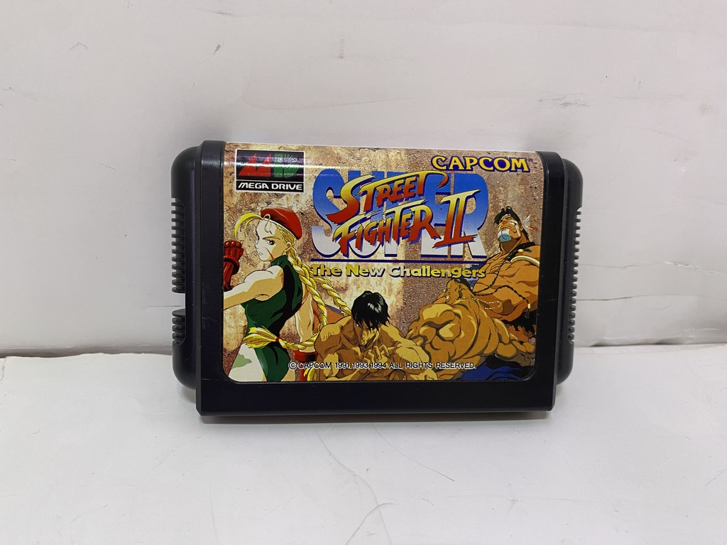 カプコン（CAPCOM） メガドライブ用ソフト ストリートファイターII ザ・ニュー・チャレンジャーズ