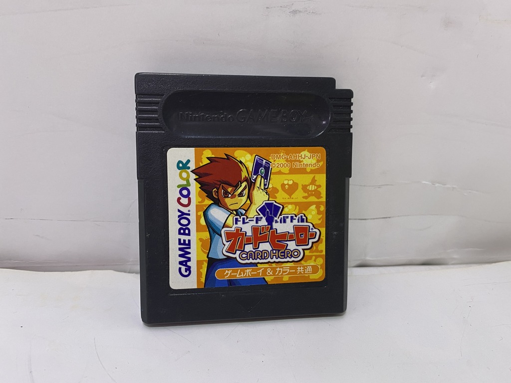 任天堂 ゲームボーイカラー用ソフト トレードバトル カードヒーロー