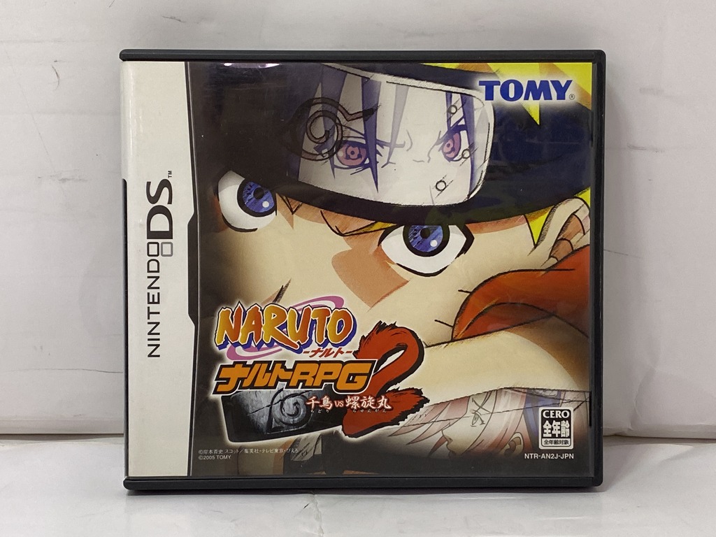 TOMY ニンテンドーDS用ソフト NARUTO ナルトRPG2 千鳥vs螺旋丸