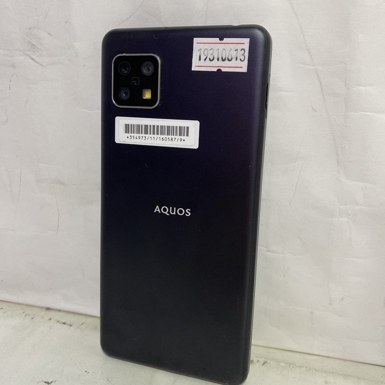 SHARP AQUOS sense5g ブラック　SIMフリースマートフォン/携帯電話