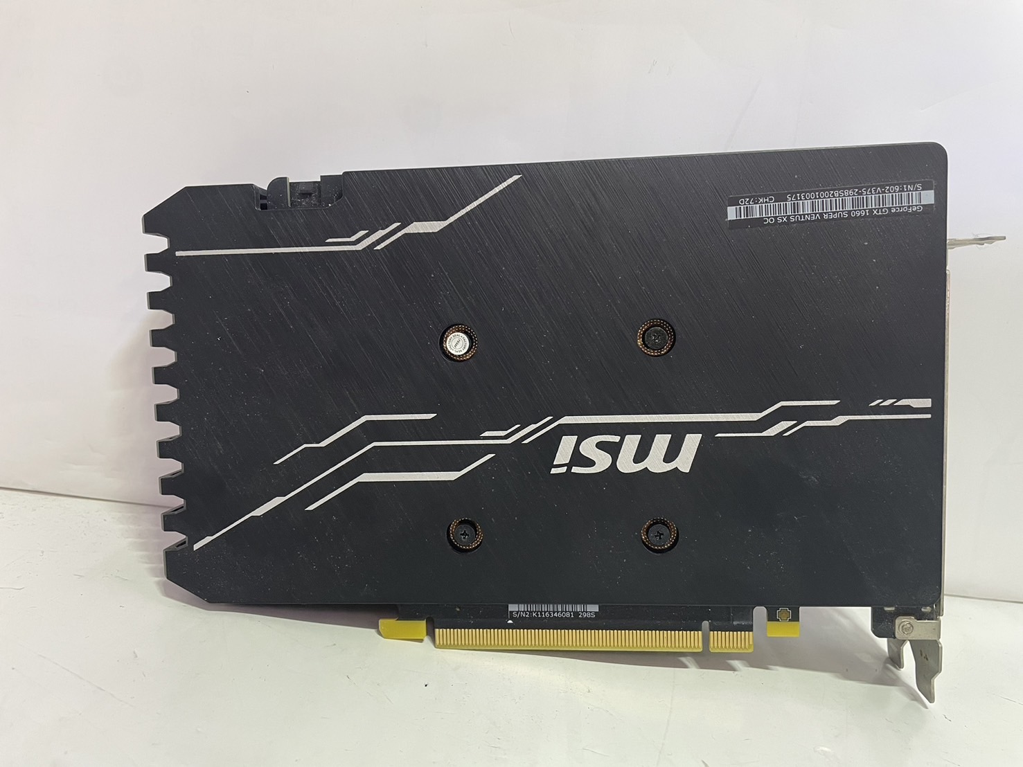 MSI GeForce GTX 1660 SUPER VENTUS XS OC [PCIExp 6GB]の激安通販 