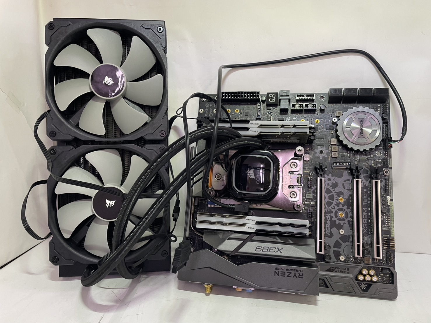  X399 Taichi + Ryzen Threadripper 2990WX + 32GBメモリ + CPUクーラー