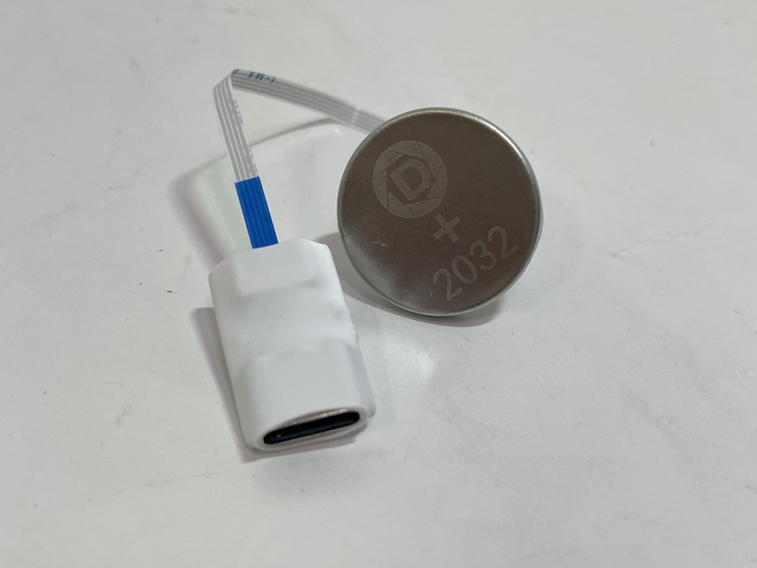  USB TYPE-C - CR2032 ダミーバッテリーアダプターコンバーター
