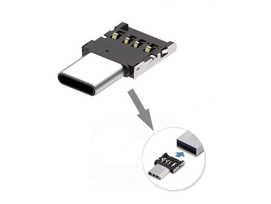  USB→TYPE-C変換アダプタ