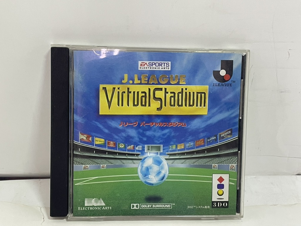 Electronic Arts（エレクトロニック・アーツ） 3DO用ソフト J.LEAGUE Virtual Stadium（Jリーグ バーチャルスタジアム）