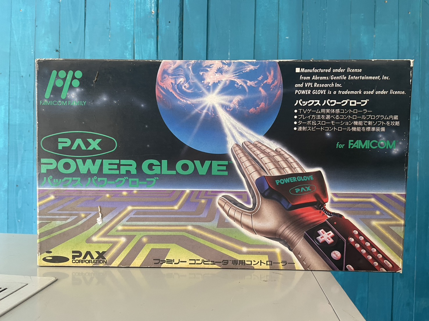 PAX ファミコン用コントローラー PAX POWER GLOVE パックスパワーグローブ