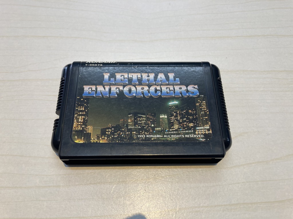コナミ (KONAMI) メガドライブ用ソフト リーサルエンフォーサーズ Lethal Enforcers