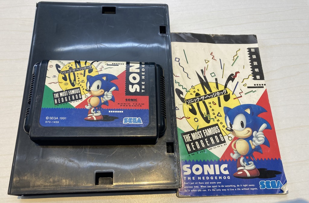 セガ（SEGA） メガドライブ用ソフト ソニック・ザ・ヘッジホッグ